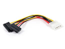 6inch SATA Serial ATA Splitter Power Cable(1 X 5.25 to Two (2) 15pin SATA Power Connector) - SimplyASP Tech