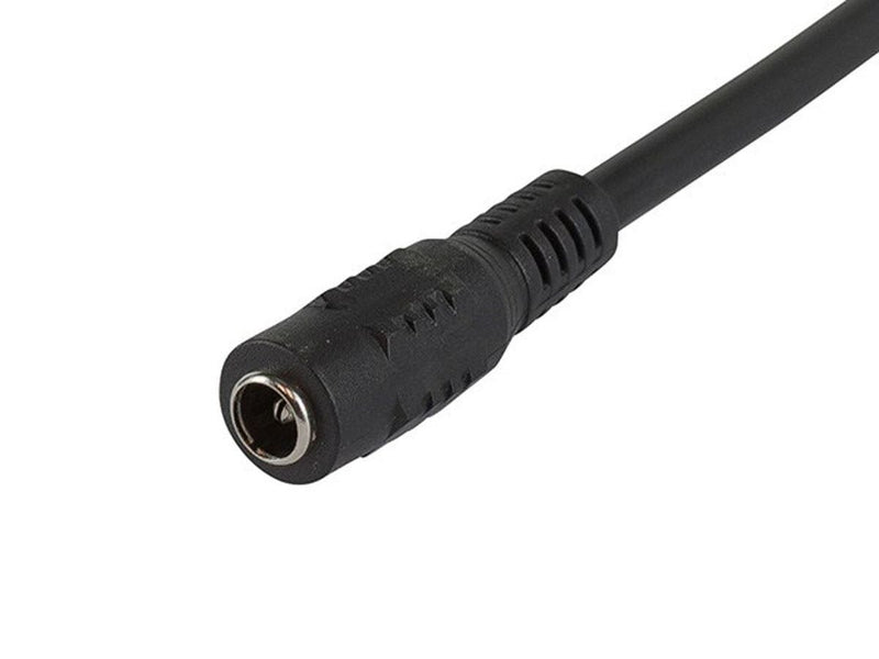 Monoprice DC Power Splitter 1 Female to 4 Male , Black