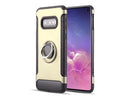SAMSUNG GALAXY S10E CARBON EDGE SPORTS HYBRID CASE WITH CIRCOMAGSTAND -GOLD
