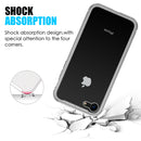 IPHONE SE(2020)/ 8/7 MAGNETIC SNAP CASE W/ TEMPERED GLASS BACK PLATE - GOLD