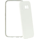 SAMSUNG GALAXY S6 MARQUEE ALUMINUM BUMPER CLIP ON PC WHITE
