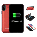 IPHONE XS/X 5000MAH BATTERY CASE W/ DETACHABLE WIRELESS CHARGING POWER