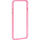 FOR IPHONE 6 / 6S PLUS HARD BUMPER CANDY CASE GREEN TRIM W/ CLEAR PC