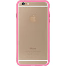 FOR IPHONE 6 / 6S PLUS HARD BUMPER CANDY CASE GREEN TRIM W/ CLEAR PC