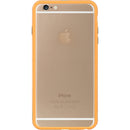 FOR IPHONE 6 / 6S PLUS HARD BUMPER CANDY CASE GREEN TRIM W/ CLEAR PC