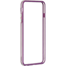 FOR IPHONE 6 / 6S PLUS HARD BUMPER CANDY CASE GREEN TRIM W/ CLEAR PC