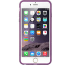 FOR IPHONE 6 / 6S PLUS HARD BUMPER CANDY CASE GREEN TRIM W/ CLEAR PC