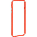 FOR IPHONE 6 / 6S PLUS HARD BUMPER CANDY CASE GREEN TRIM W/ CLEAR PC