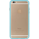 FOR IPHONE 6 / 6S PLUS HARD BUMPER CANDY CASE GREEN TRIM W/ CLEAR PC