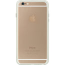 FOR IPHONE 6 / 6S PLUS HARD BUMPER CANDY CASE GREEN TRIM W/ CLEAR PC