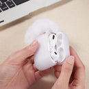 FURBULOUS COLLECTION 3IN1  CASE W FURBALL KEYCHAIN STRAP AIRPODS