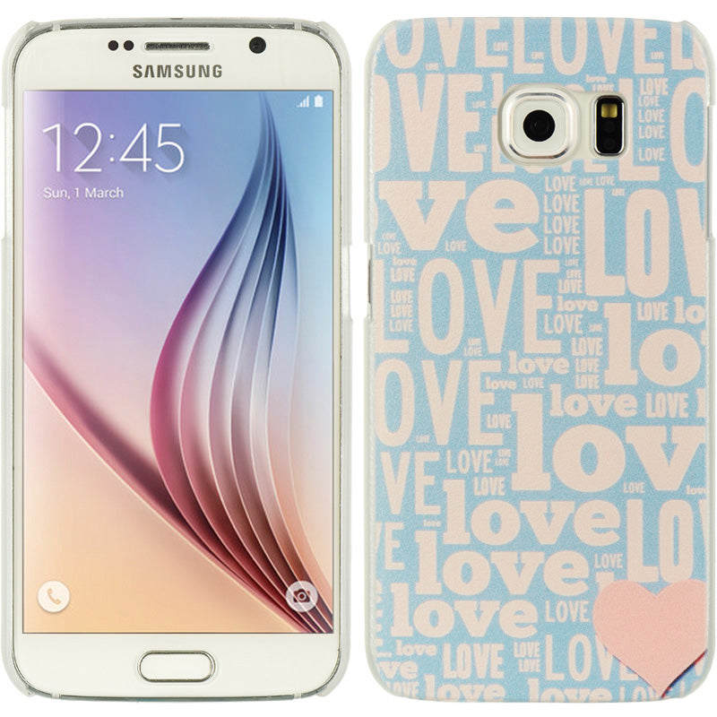 SAMSUNG GALAXY S6 CRYSTAL CASE LACE COUTURE 10-LOVE