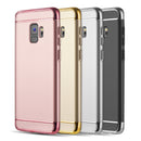 SAMSUNG GALAXY S9 GRIPTECH PROTECTIVE CASE SILVER CHROME FRAME