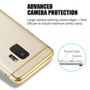 SAMSUNG GALAXY S9 GRIPTECH PROTECTIVE CASE SILVER CHROME FRAME