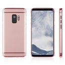 SAMSUNG GALAXY S9 GRIPTECH PROTECTIVE CASE SILVER CHROME FRAME