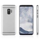 SAMSUNG GALAXY S9 GRIPTECH PROTECTIVE CASE SILVER CHROME FRAME