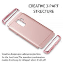 SAMSUNG GALAXY S9+ GRIPTECH RUBBERIZED CASE W/GOLD CHROME FRAME