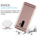 SAMSUNG GALAXY S9+ GRIPTECH RUBBERIZED CASE W/GOLD CHROME FRAME