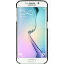 For SAMSUNG GALAXY S6 EDGE CRYSTAL RUBBER CASE W/ FLIP STAND BLACK