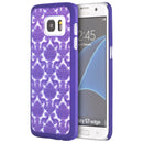 SAMSUNG GALAXY S7 EDGE CRYSTAL RUBBER CASE LACE PURPLE