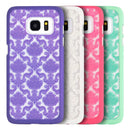 SAMSUNG GALAXY S7 EDGE CRYSTAL RUBBER CASE