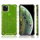 HONEYCOMB CRYSTAL CLEAR SHOCK ABSORPTION BUMPER CASE for iPhone 11 PRO