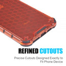 HONEYCOMB CRYSTAL CLEAR SHOCK ABSORPTION BUMPER CASE for iPhone 11 PRO