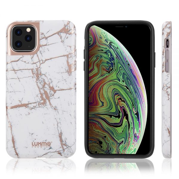 LUXMO PREMIUM MARBLICIOUS  MATTED MARBLE CASE FOR IPHONE 11 PRO
