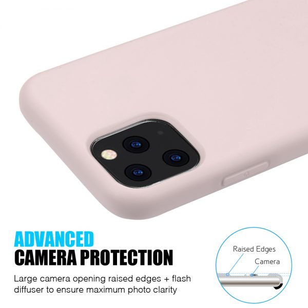 SIMPLEMADE SLIM LIQUID SILICONE BACK COVER CASE FOR IPHONE 11 PRO