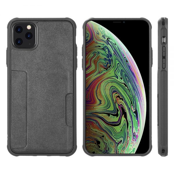 IPHONE 11 PRO MAX INFINITY SERIES  BACK COVER CASE COMBO PIECE BLACK