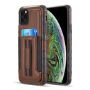 PROTECTIVE MULTI LEATHER CARD ELASTIC RING HOLDER IPHONE 11 PROMAX