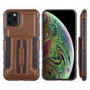 PROTECTIVE MULTI LEATHER CARD ELASTIC RING HOLDER IPHONE 11 PROMAX