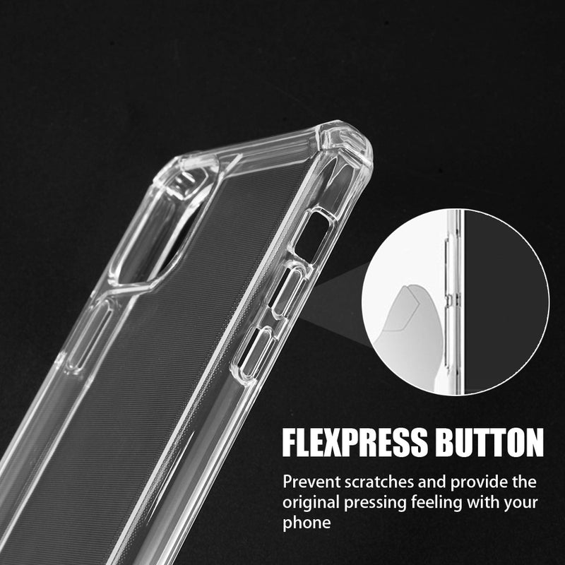 CLEAR GUARD THICK  SHOCKPROOF CORNERS FOR EXTRA PROTECTION FOR IPHONE 11 PRO