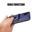 PROTECTIVE MULTI LEATHER CARD CASE ELASTIC RING HOLDER IPHONE 11 PRO