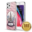 WATERFALL LIQUID SPARKLING QUICKSAND TPU CASE FOR IPHONE 11 PRO