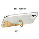 THE WATERFALL RING LIQUID SPARKLING QUICKSAND  CASE FOR IPHONE 11 PRO