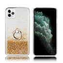 THE WATERFALL RING LIQUID SPARKLING QUICKSAND  CASE FOR IPHONE 11 PRO