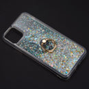 THE WATERFALL RING LIQUID SPARKLING QUICKSAND  CASE FOR IPHONE 11 PRO