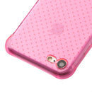 FOR IPHONE 7 CRYSTAL ATOM LITE ANTI-SHOCK TPU CASE - HOT PINK