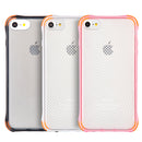 FOR IPHONE 7 DUAL COLOR SHOCKPROOF CRYSTAL TPU CASE - PINK