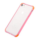 FOR IPHONE 7 DUAL COLOR SHOCKPROOF CRYSTAL TPU CASE - PINK