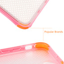 FOR IPHONE 7 DUAL COLOR SHOCKPROOF CRYSTAL TPU CASE - PINK