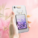 IPHONE 7 PARFUM WATERFALL PURE LIGHT CRYSTAL TPU CASE - PURPLE