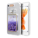IPHONE 7 PARFUM WATERFALL PURE LIGHT CRYSTAL TPU CASE - PURPLE