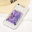 IPHONE 7 PARFUM WATERFALL PURE LIGHT CRYSTAL TPU CASE - PURPLE