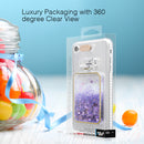 IPHONE 7 PARFUM WATERFALL PURE LIGHT CRYSTAL TPU CASE - PURPLE