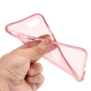 IPHONE 7 SIMPLY BLING TPU CASE WITH DIAMOND BORDER - PINK