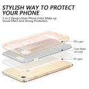 FOR IPHONE 8 / 7 STARRY DAZZLE LUXURY  COVER CASE WITH KICKSTAND - SILVER