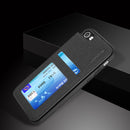 FOR IPHONE 8 / 7 THE COMMUTER LEATHER TPU REAR FLIP WALLET CASE