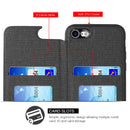 FOR IPHONE 8 / 7 THE COMMUTER LEATHER TPU REAR FLIP WALLET CASE